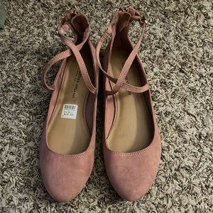 Pink Ballet Flats